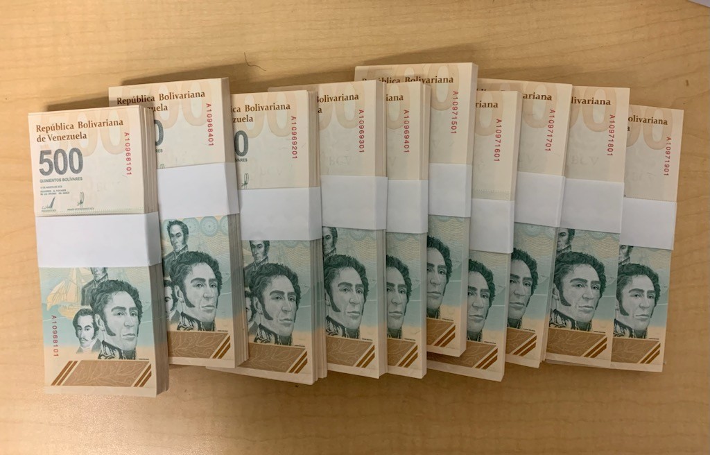 100 X Venezuela 500 Bolivar Digitales 2024 UNC Genuine With COA