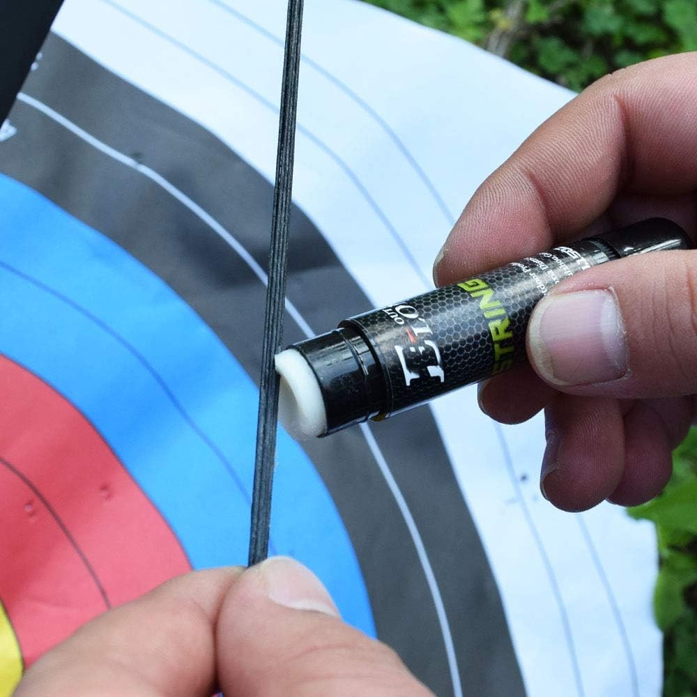 Bow String Wax Archery Crossbow Recurve Compound Bows Strings Rail Lube...