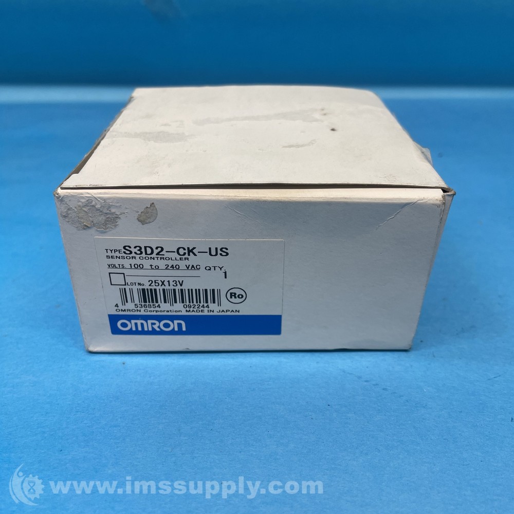 Omron S3D2-CK-US Sensor Controller FNFP