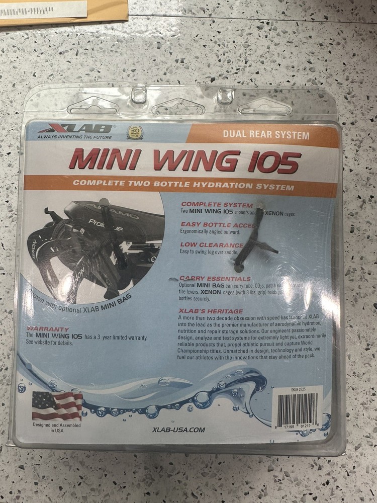 Xlab Mini Wing 105 Adjustable Dual Rear Carrier System X-Lab