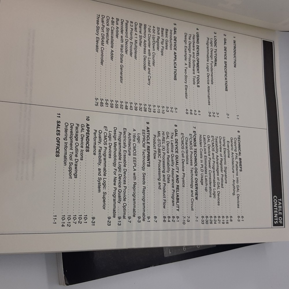 Lattice Semiconductor General Array Logic GAL Data Book 1991 & GAL Handbook 1986