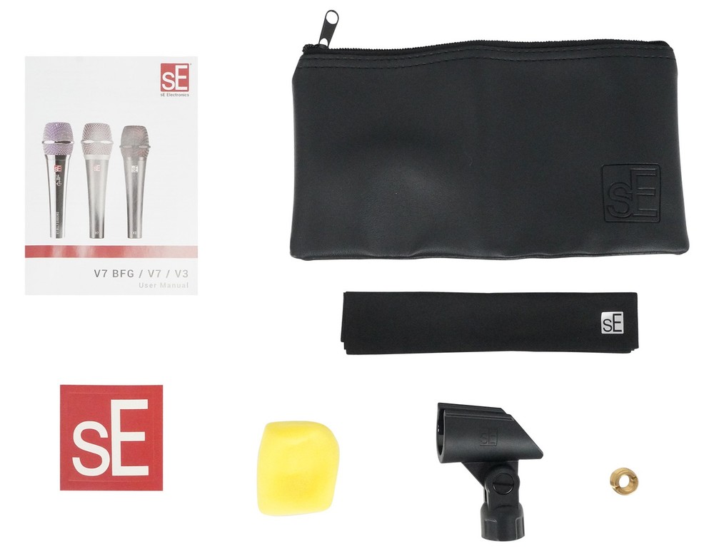 Se Electronics V7 G-25AE Gold 25th Anniversary Dynamic Microphone Handheld Mic