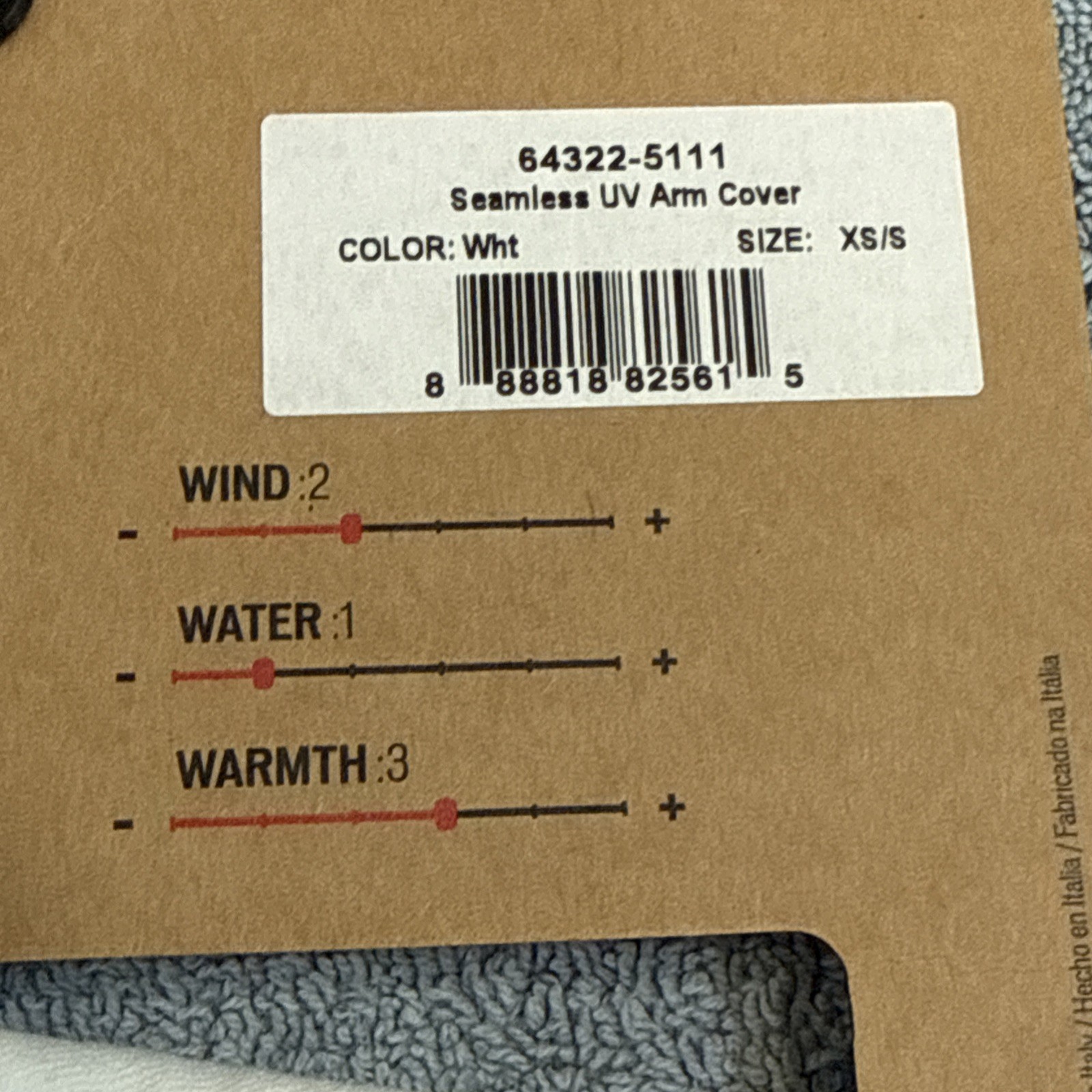 Specialized Seamless UV Arm Covers - White -Size XS/S