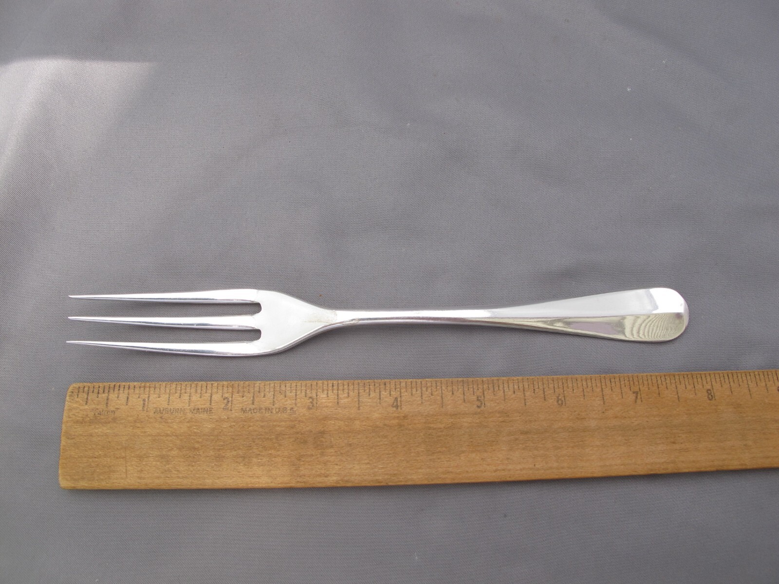 Stieff Sterling WILLIAMSBURG QUEEN ANNE (1940) DINNER FORKS-7 3/4 Inch-No Mono