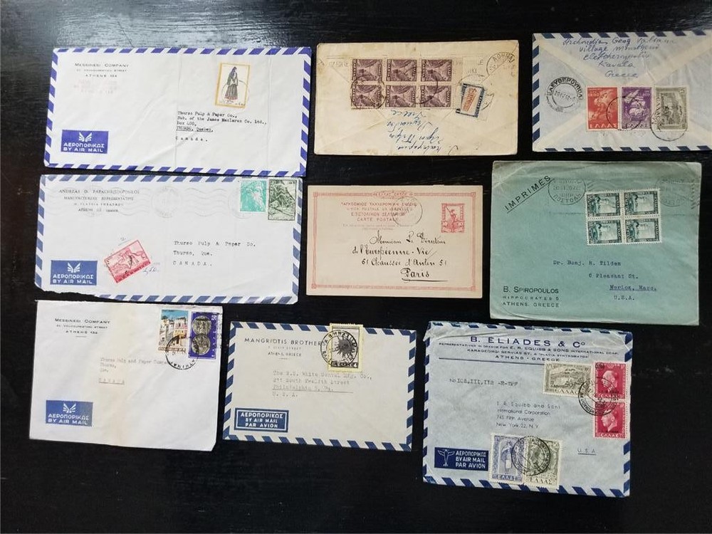 16 covers/cards, Greece