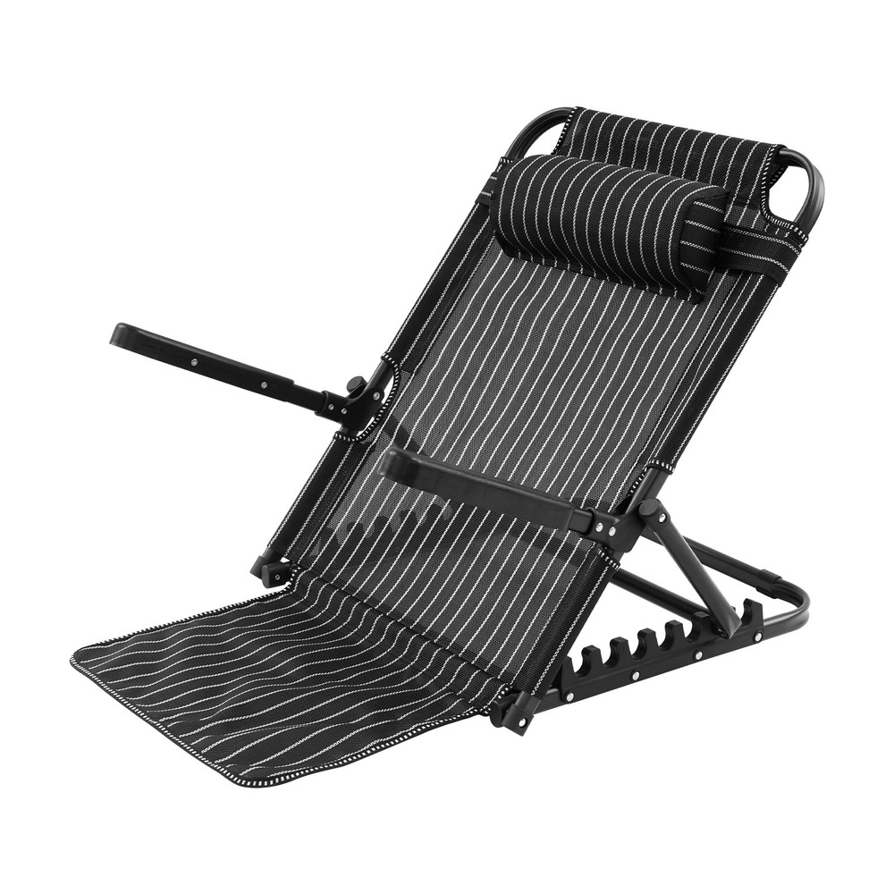 7 Position Adjustable Bed Backrest Support w/ Arms & Headrest Folding Reading