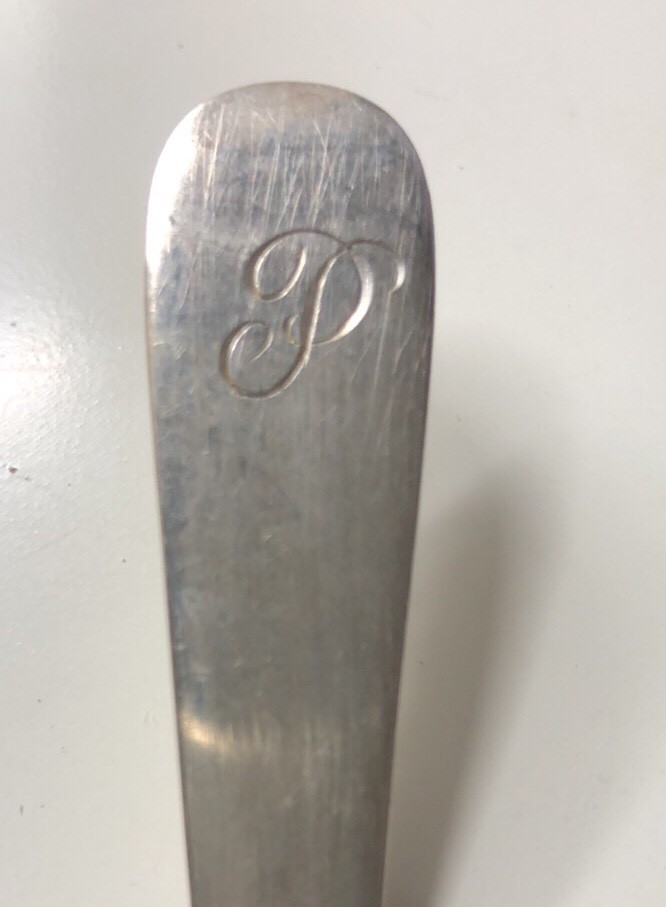 1 sterling silver Stieff Rose approx 7 Inch Dinner Fork