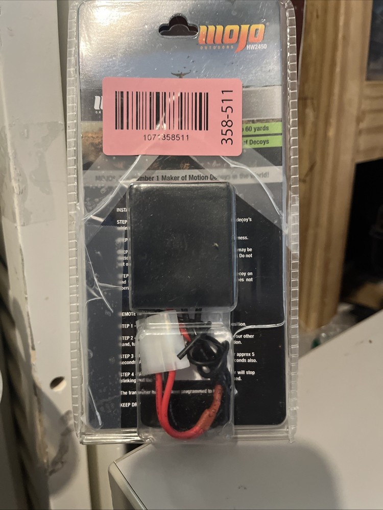 MOJO MULTI MOTION DECOY REMOTE RECEIVER Open Box