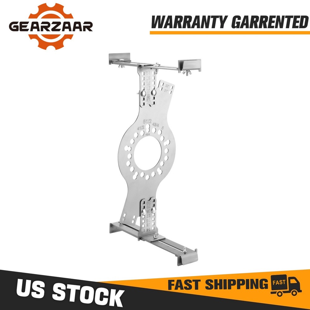 Wheel Fitment Testing Tool, Tire Size Fit Test Measuring Mockup, 5-Lug Pattern