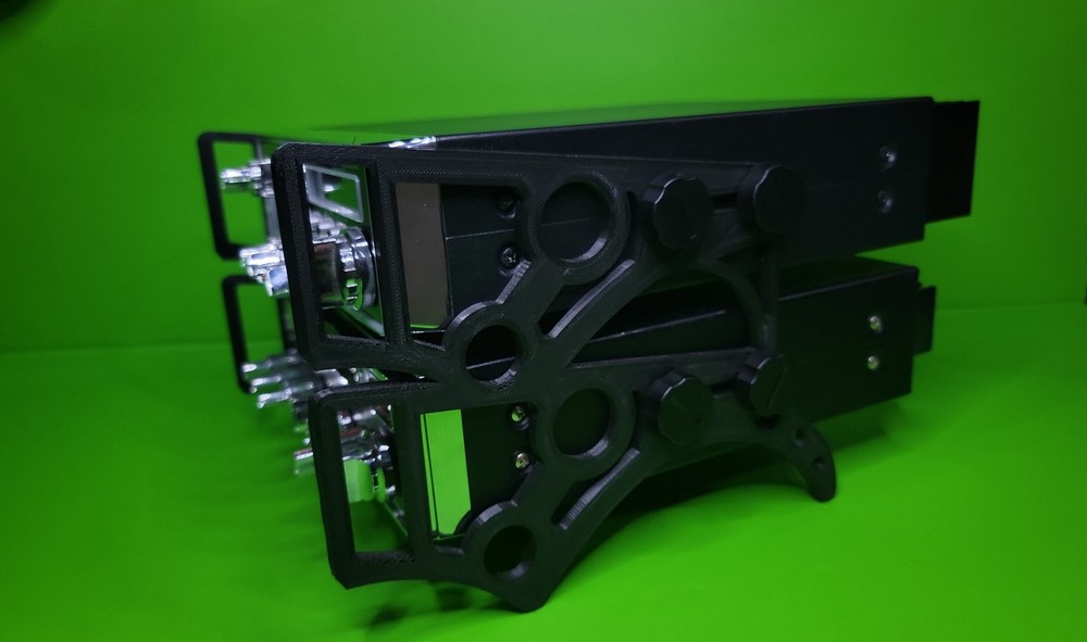 CB RADIO HANDLE STAND (DUAL) FOR VARIOUS MODELS