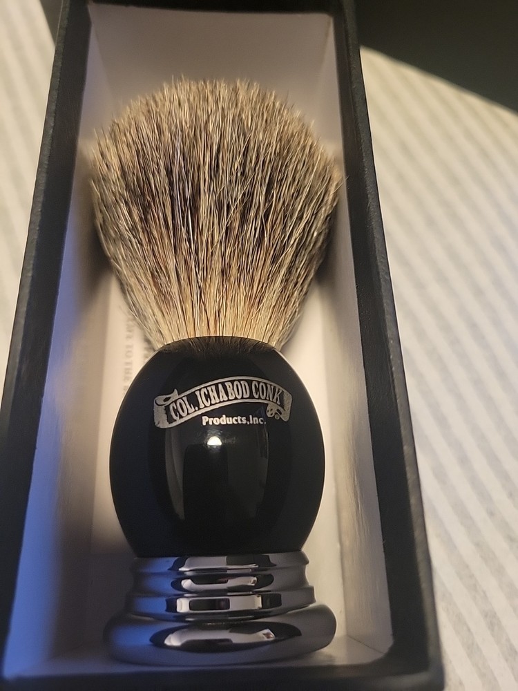 Col Ichabod Conk Pure Badger Brush