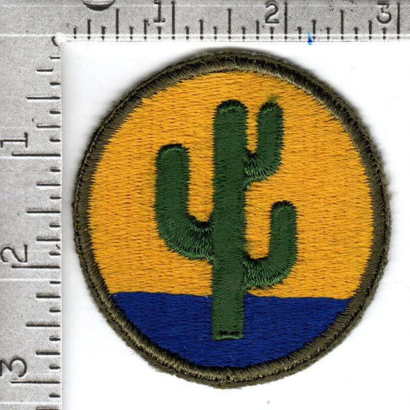 Original U.S. Army patch (circa 1940s) - 103rd Infantry Division