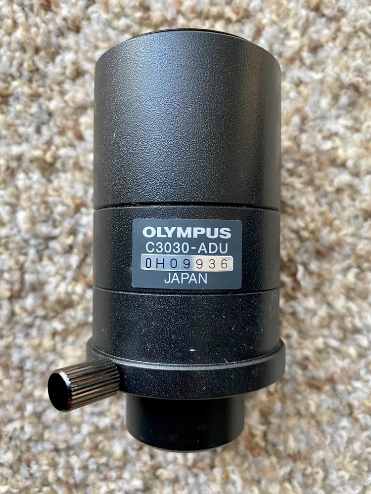 Olympus Camera Microscope C-Mount Adapter (C3030-ADU) - Excellent Condition