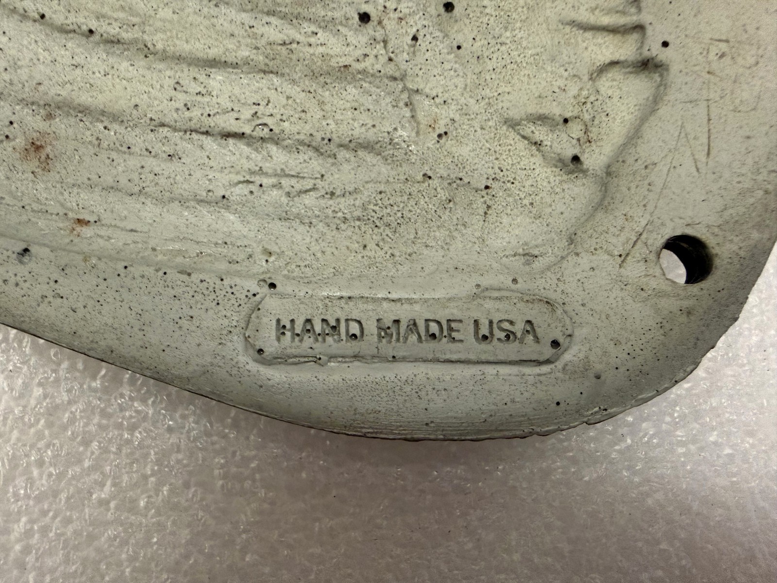 Zambini Bros John Danna “Indian Red Hawk–Style” Bas-Relief Casting Gas Tank Art