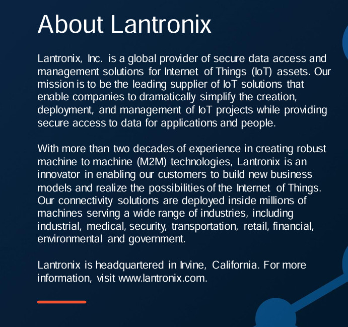 Lantronix SLB882 Remote Branch Office Manager