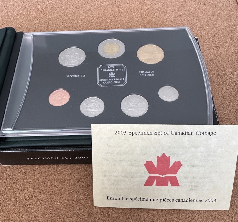 2003 Canada Specimen Set