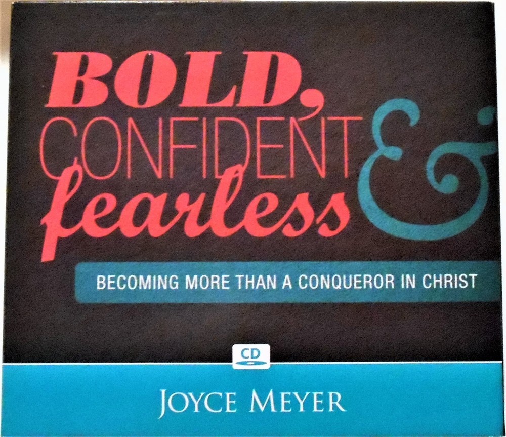 Bold, Confident & Fearless...Joyce Meyer 4 CD Set
