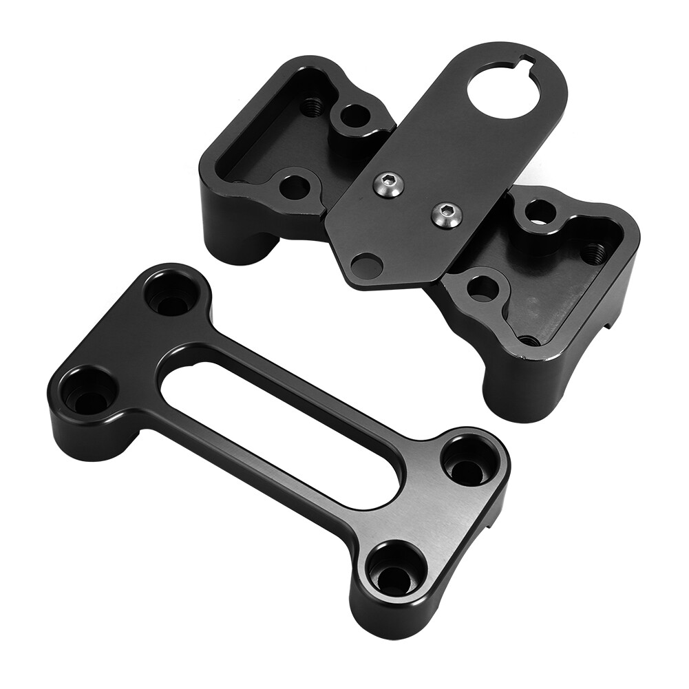 Billet Fat 1 1/8'' Handlebar Bar Clamp Mount For Yamaha Banshee YFZ350 YFZ 350