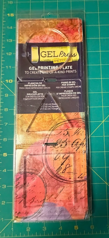 Gel Press Petites Printing Plates set 'A'
