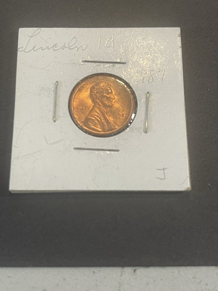1987 P   Lincoln Memorial Cent - BU X2231