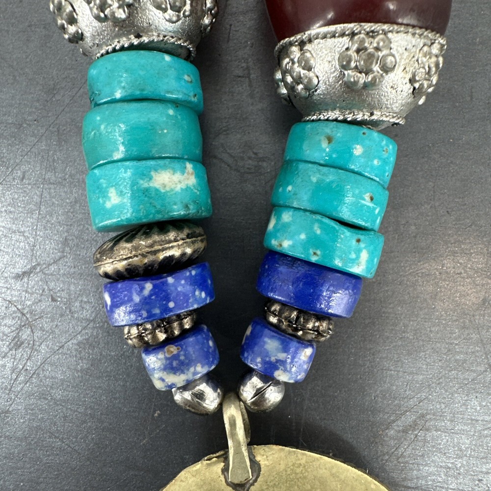 Tribal Pendant Multi Color As Is