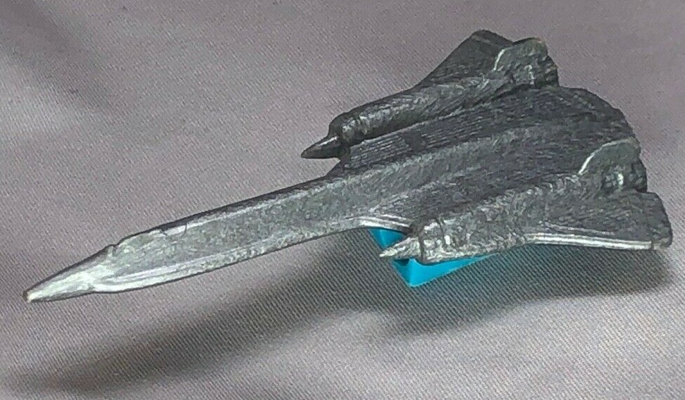 BOMBER AIRPLANE Figural Plastic PENCIL SHARPENER Vintage