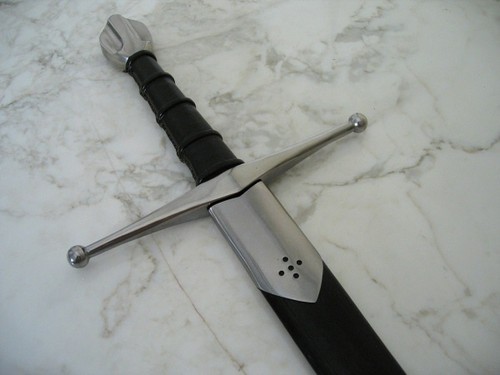The Crecy Medieval War Full Tang Tempered Battle Ready Handmade Sharp Edge Sword