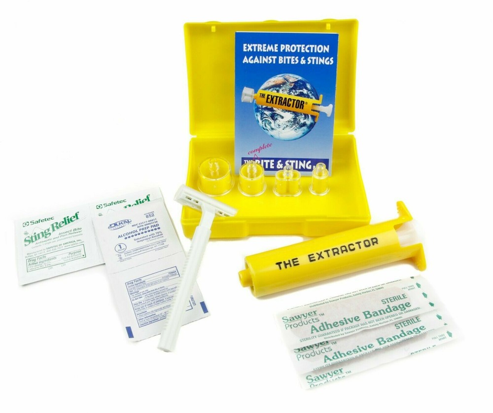 Sawyer Extractor Pump Snake Bite and Sting Kit