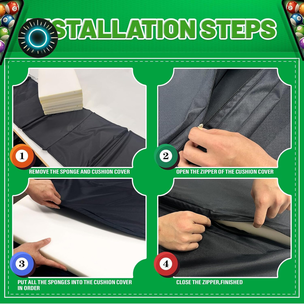 Pool Table Insert Mat for Pool Table Protection Billiard Table to Dining Table F