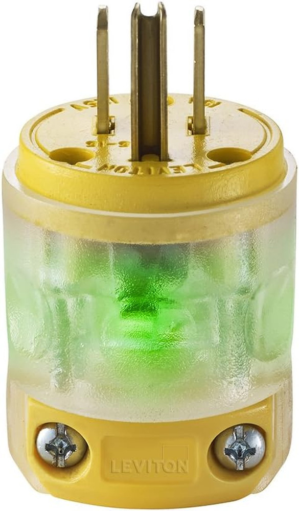 Grounding Lighted Plug End Replacement, 515PV-LIT