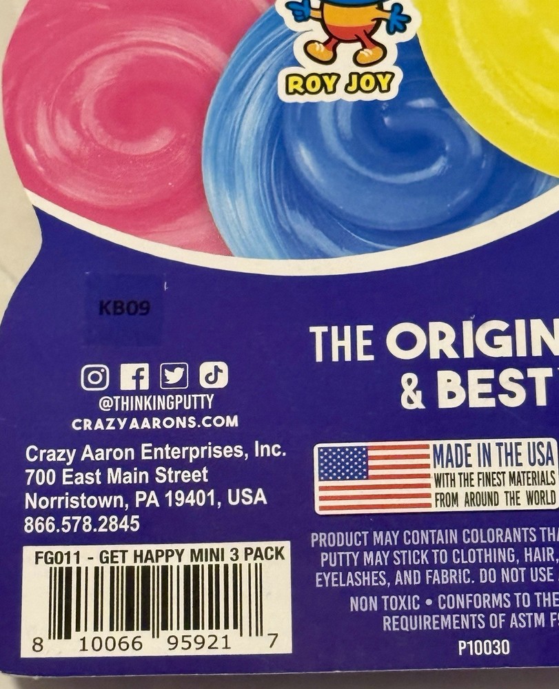 Crazy Aaron’s - Get Happy 3-Pack Mini Tins