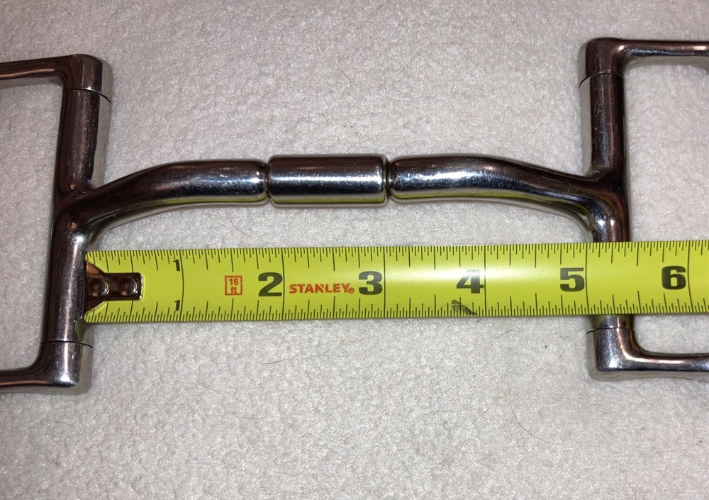 Myler SS D-Ring Comfort Snaffle Bit with Hooks-5"
