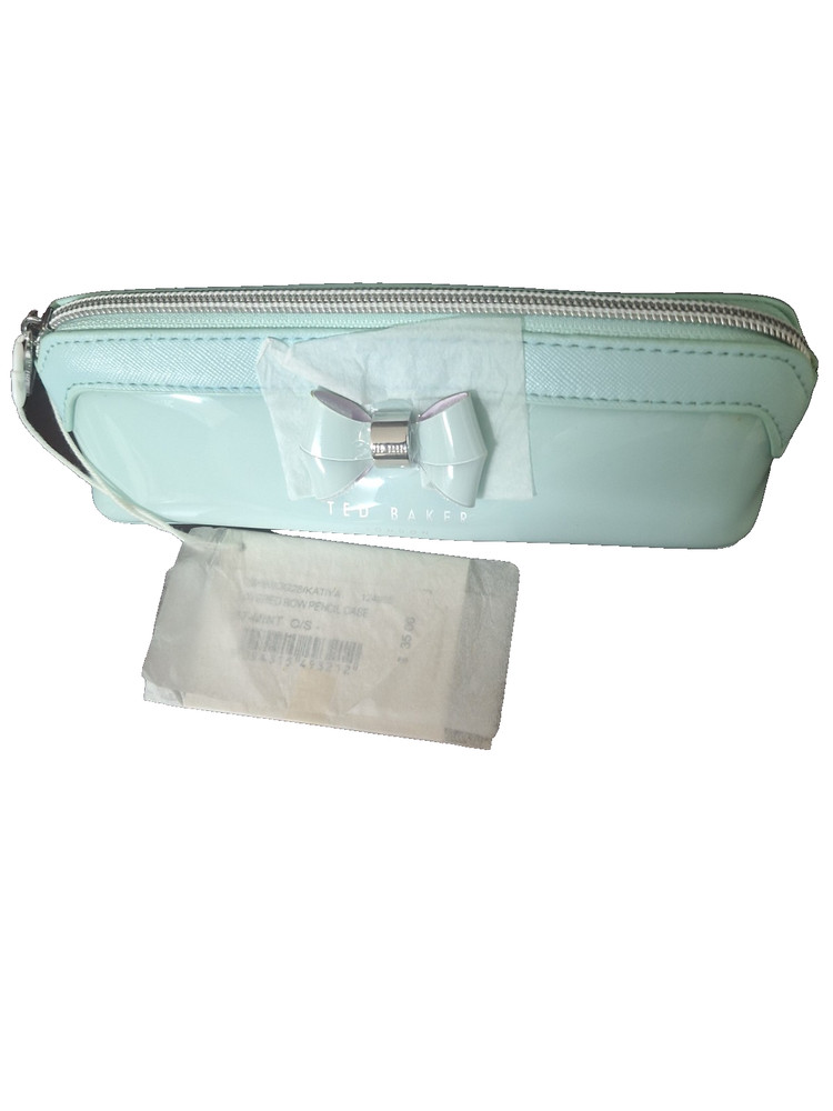 Ted Baker Katiya Layered Bow Pencil Case Color Mint