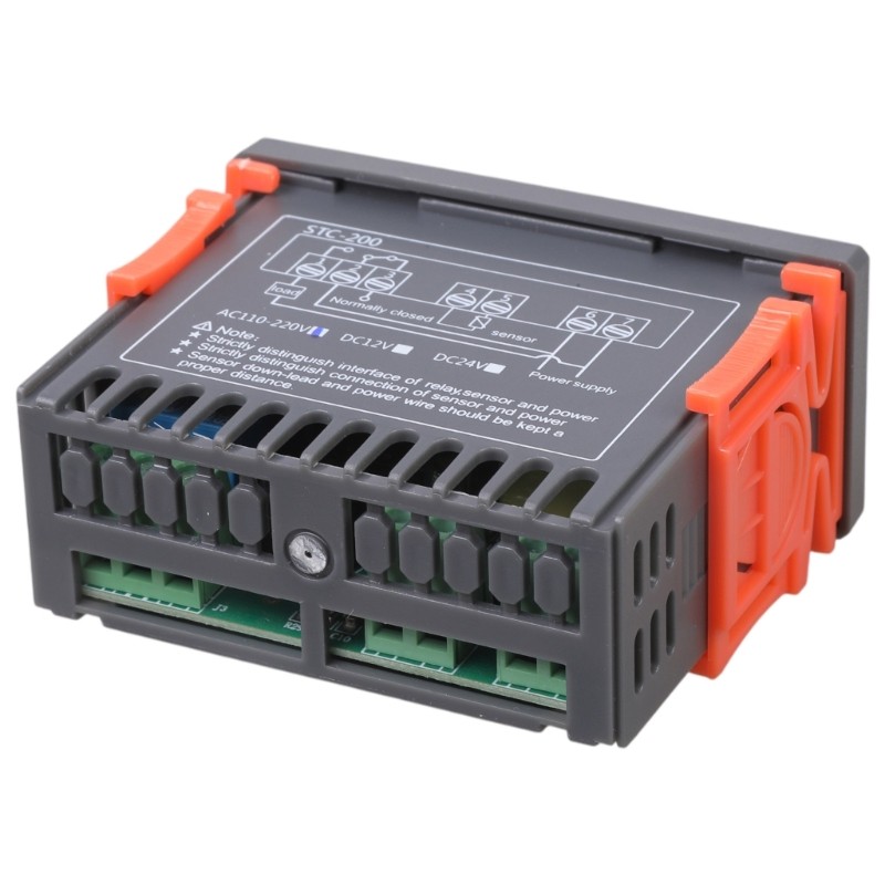 Digital Temperature Controller Heating Cooling Centigrade Thermostat Relays