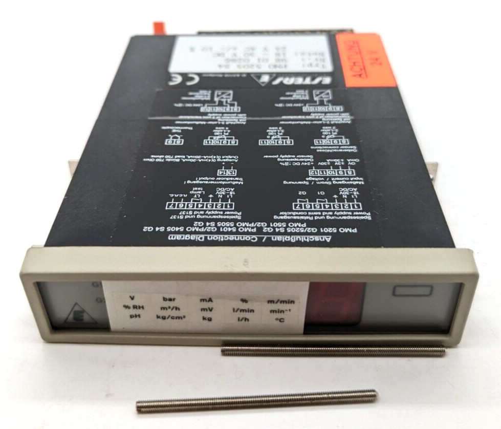 ESTERS Electronics PMO 5205 S4 N8 Digital Speedometer NEW