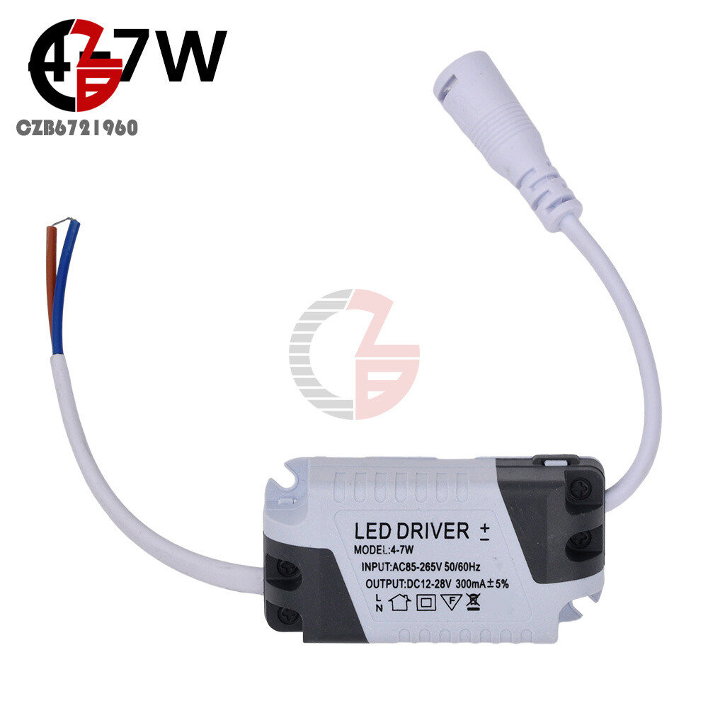 LED Panel Driver Ceiling Light AC85-265V 3-36W Transformer Power Supply Adapter