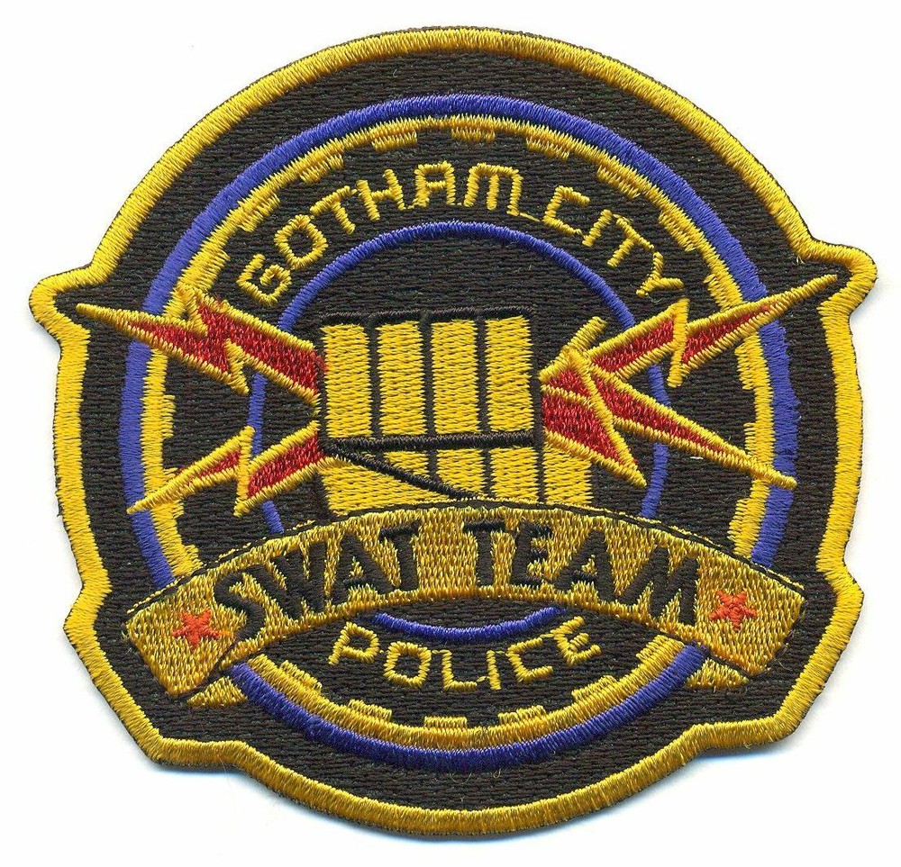 BATMAN GOTHAM SWAT TEAM PATCH - BTM02