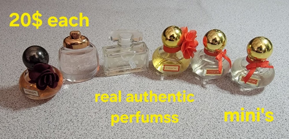 coach mini dabber perfumes