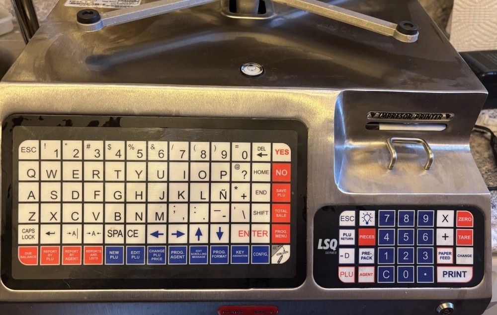 Tor-rey LSQ-40L 40 lb. Price Computing Scale Fold Down Display *AS IS UNTESTED