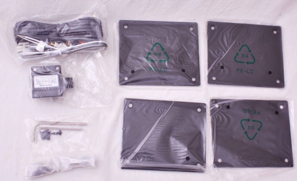 Alpine PLV-7 Powered LAT Subwoofer System Accessories Hardware Package