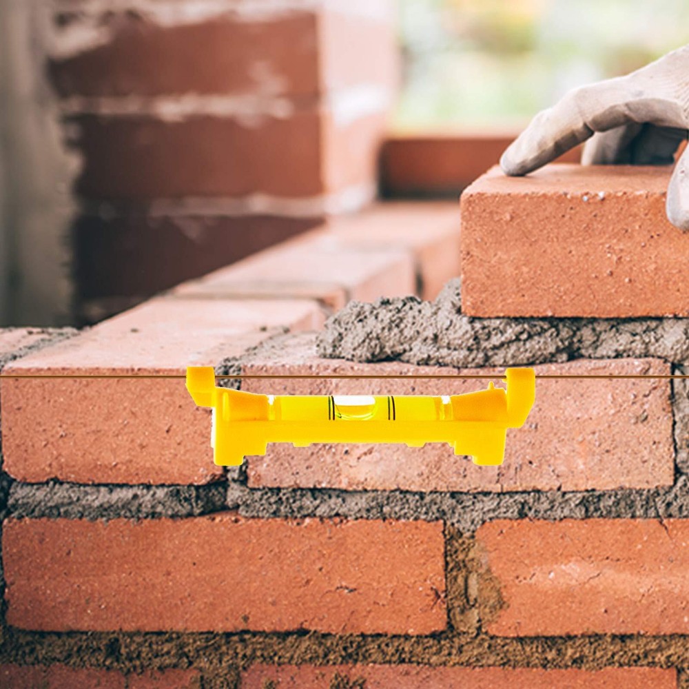 6 Pcs Hanging Line Level String Level Tools for Layout Brick Working Site Lining