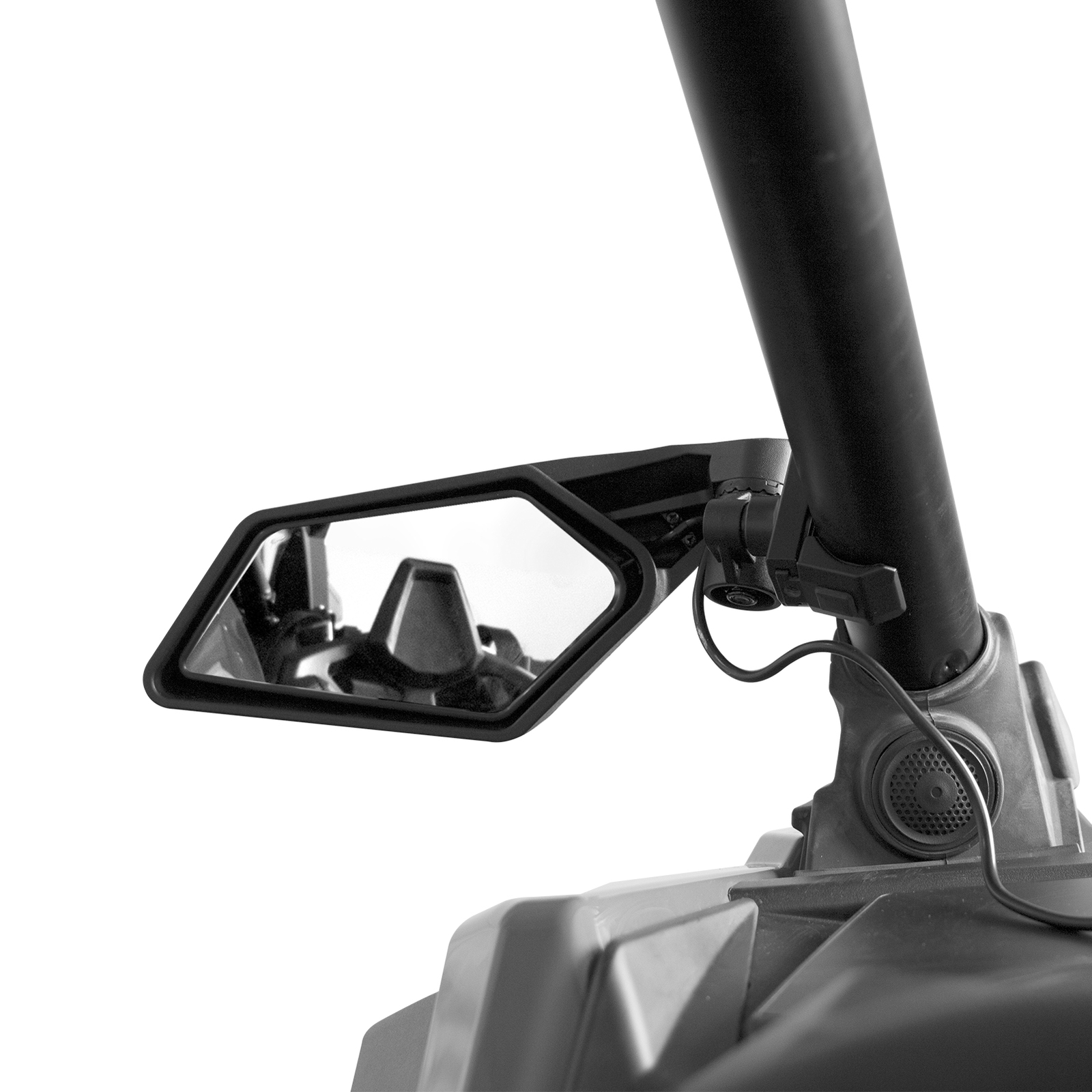 2020-2024 UTV Rear-View Side Mirrors W/LED Lights For Polaris RZR PRO R PRO XP