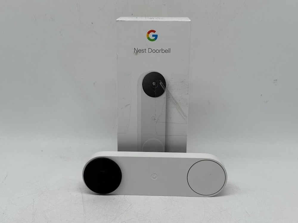 Google Nest Doorbell, Battery - Snow