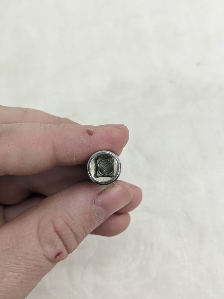 Genius Tools 1/4" Dr. 2mm Hex Bit Socket 100mm Long TF