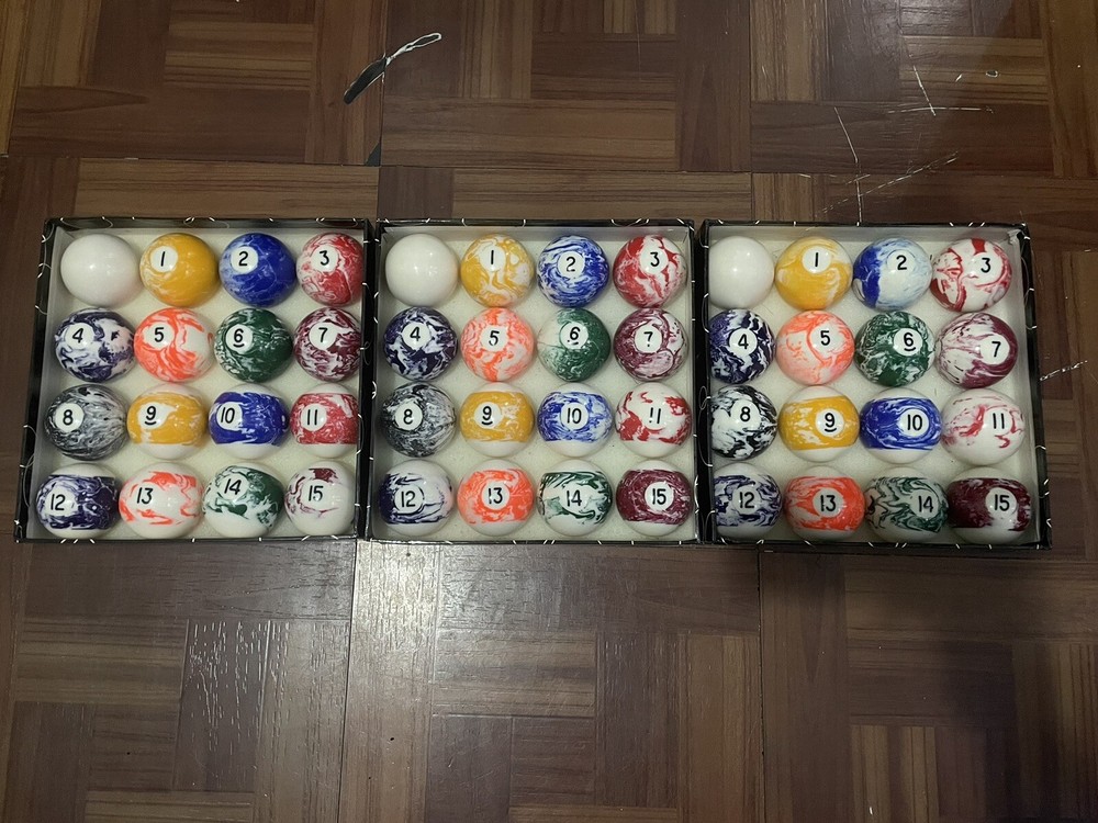 McDermott Professional Grade Marble Series Billiard Ball Set