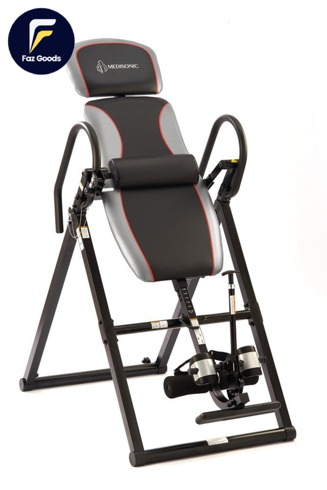 Inversion Table For Back Pain Relief W/ Adjustable Angles & Lumbar Pad Foldable