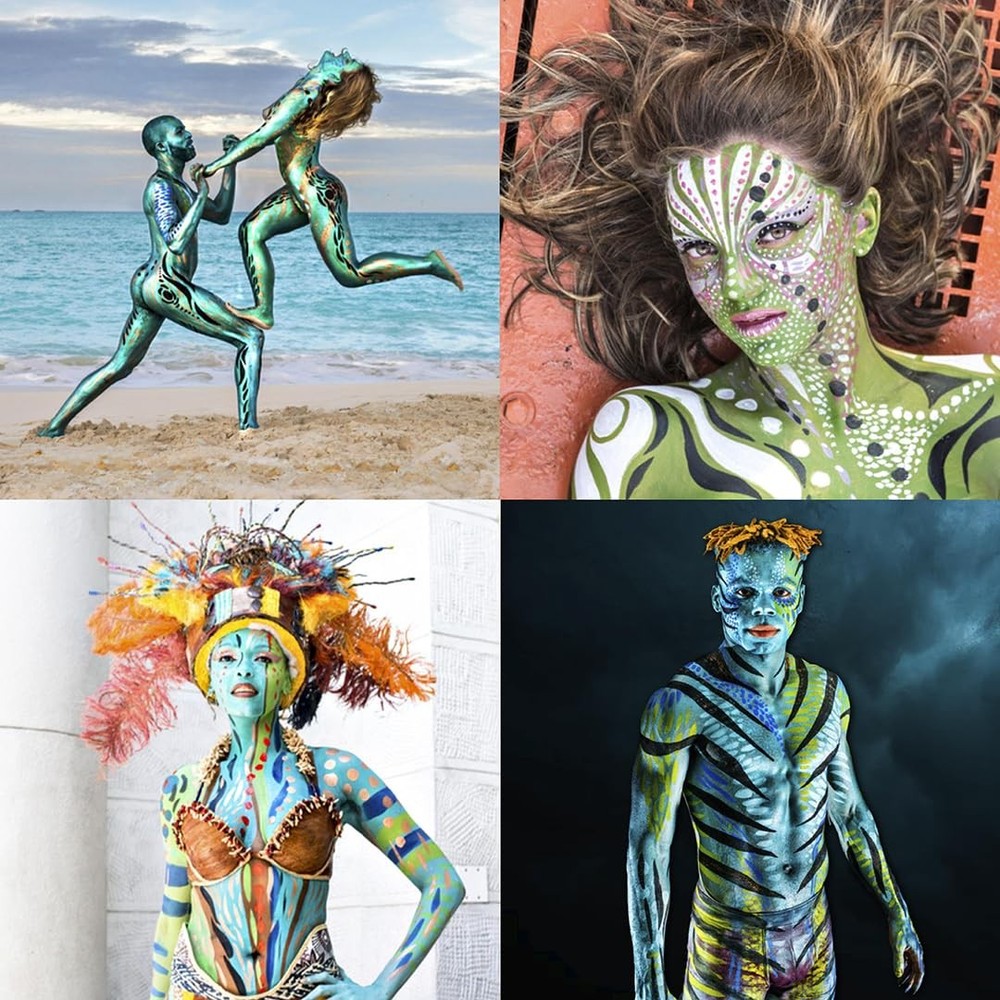 TAG Face and Body Paint - Regular White 90gm