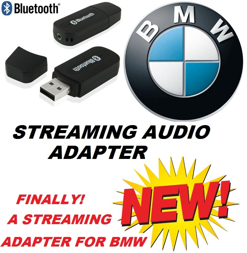 NEW BMW BLUETOOTH STREAMING USB ADAPTER KIT MODULE ANDROID APPLE IPHONE IPOD