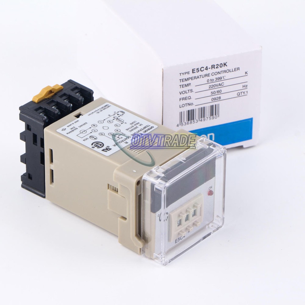 1PCS E5C4-R20K 220VAC Temperature Controller 0-399°C