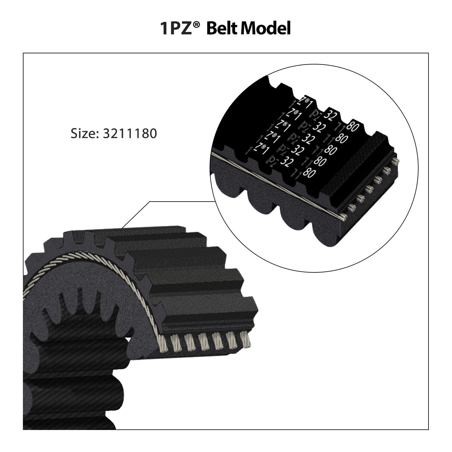 OEM Replacement Drive Belt Polaris For General 4 1000 General 1000 EPS Deluxe
